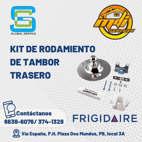 KIT COMPLETO TAMBOR SECADORA FRIGIDAIRE 5304459240